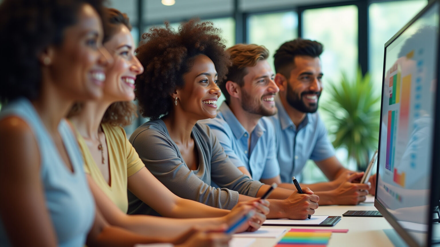 A Psicologia das Cores: Como a Escolha Certa Pode Influenciar a Decisão do seu Cliente Psicologia das cores no marketing: profissionais analisando paletas.