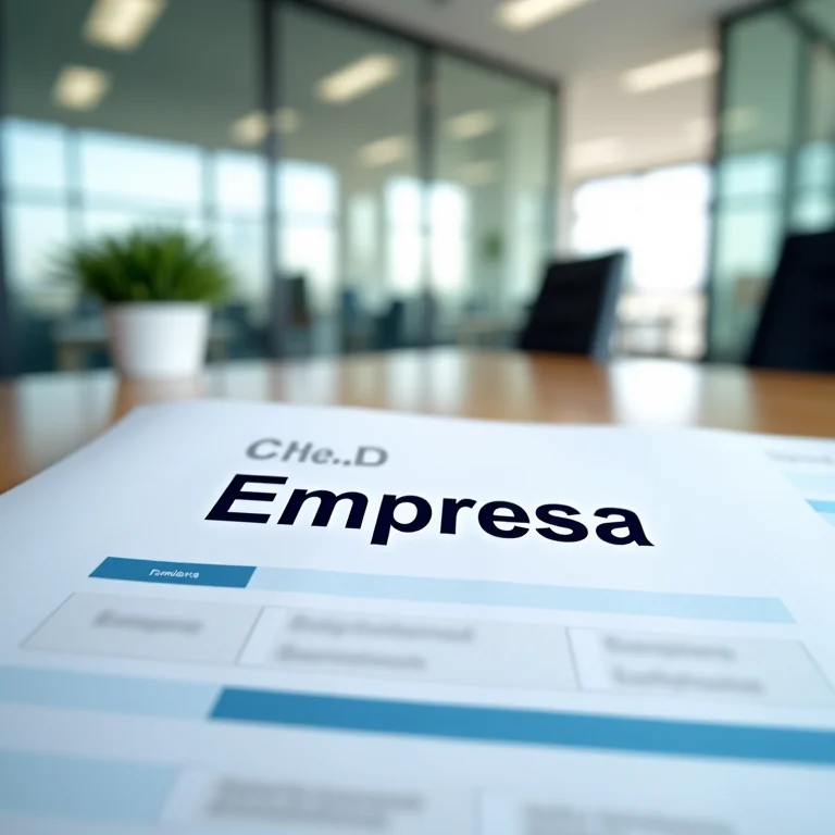 CNPJ com foco no termo 'Empresa'.