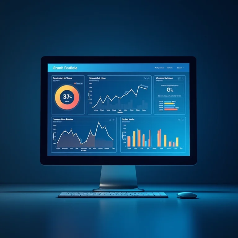 Dashboard de avaliação de desempenho com métricas justas e transparentes