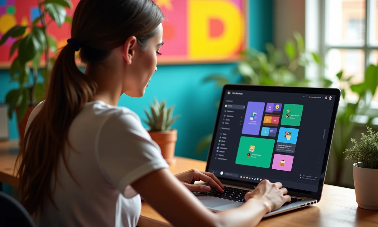 Designer UX brasileira criando protótipo no Figma em ambiente de trabalho criativo e iluminado.