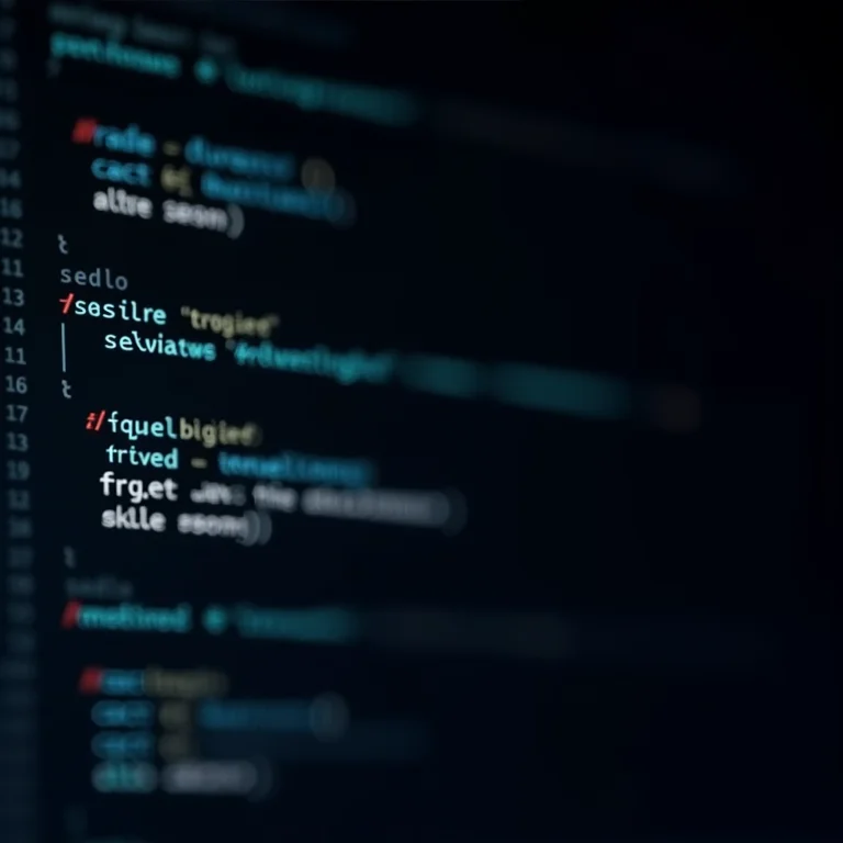 Diferentes alt texts com palavras-chave distintas em um editor de código