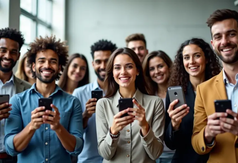 Avaliação no Google Meu Negócio: O jeito certo de pedir (e bombar!) Empresários comemorando avaliações positivas no Google Meu Negócio