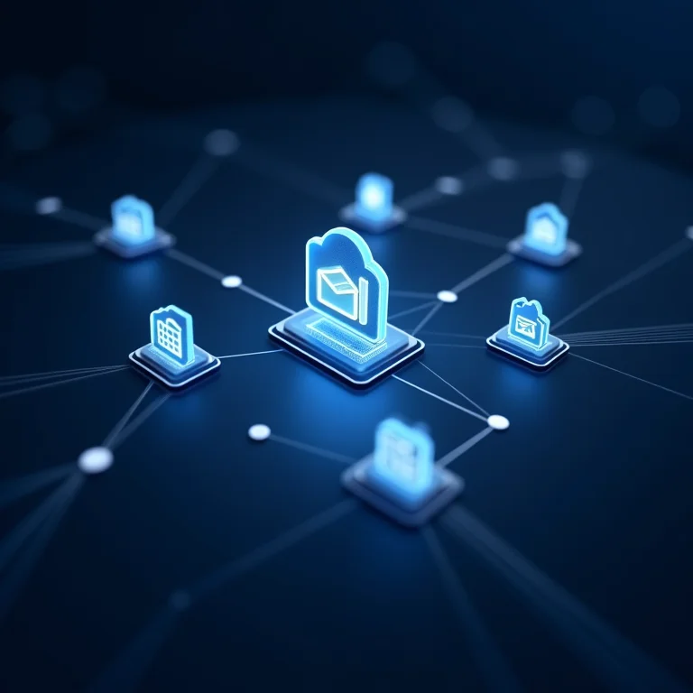 Ícones de CRM integrados com outras ferramentas de negócios