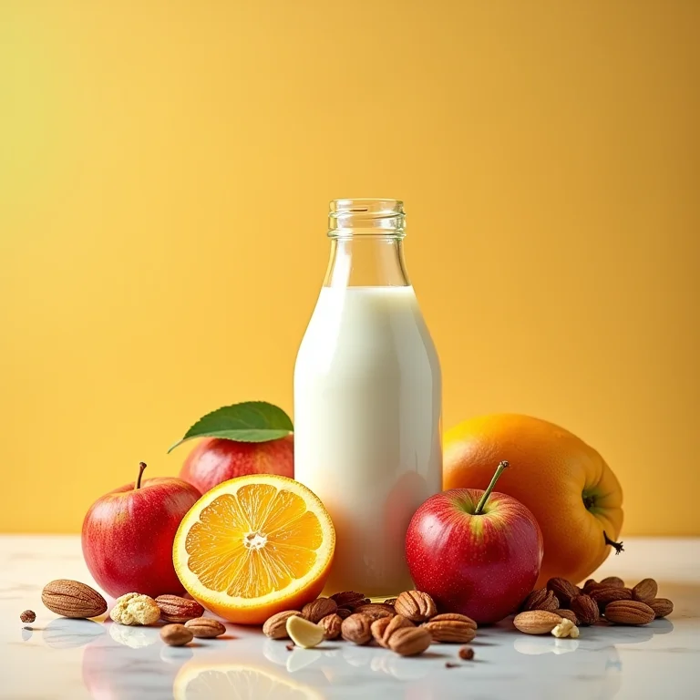 Ingredientes frescos e de alta qualidade para sorvetes saborosos.
