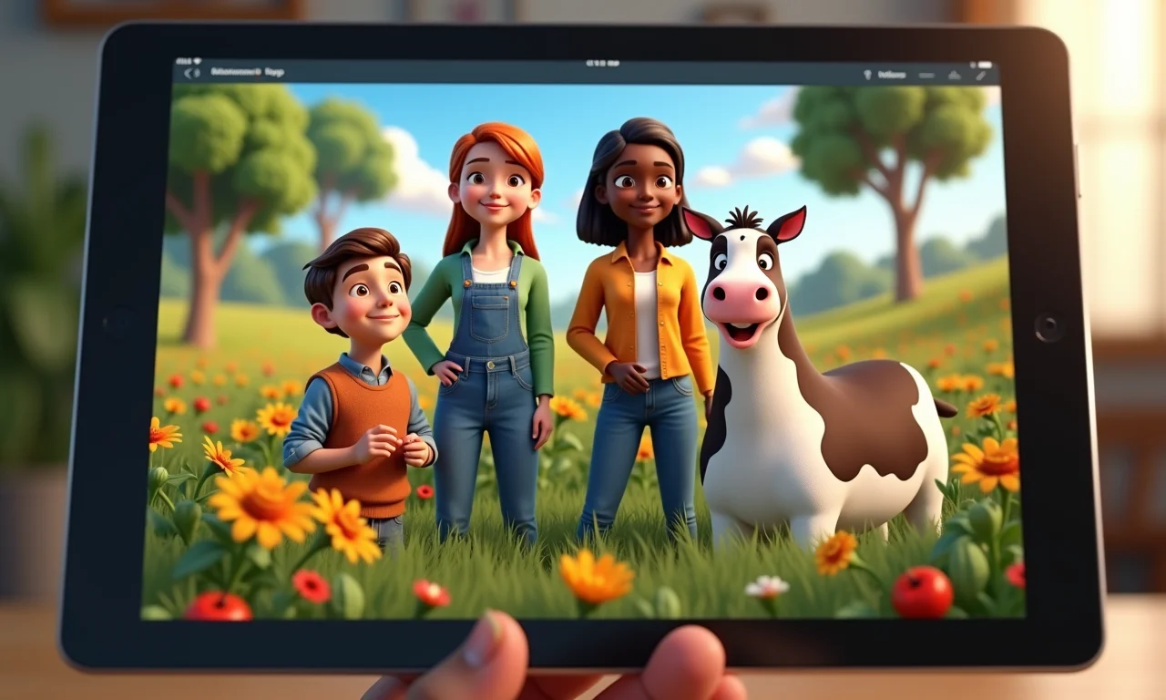 Interface de plataforma de aprendizado personalizada com IA, mostrando avatares de estudantes diversos.