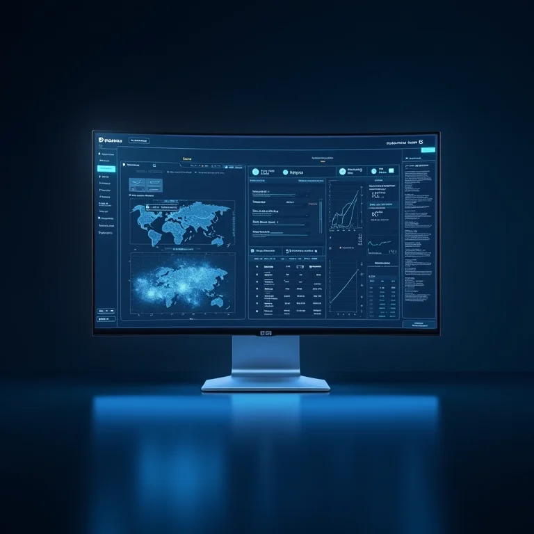 Interface digital personalizada adaptando-se às preferências do usuário.