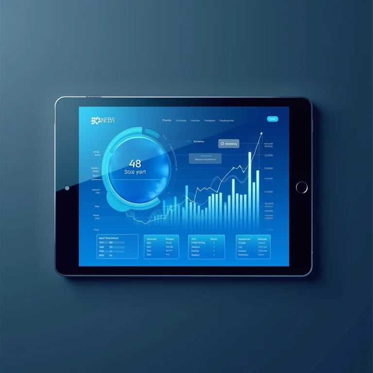 Interface do software Conta Azul exibindo gráficos financeiros