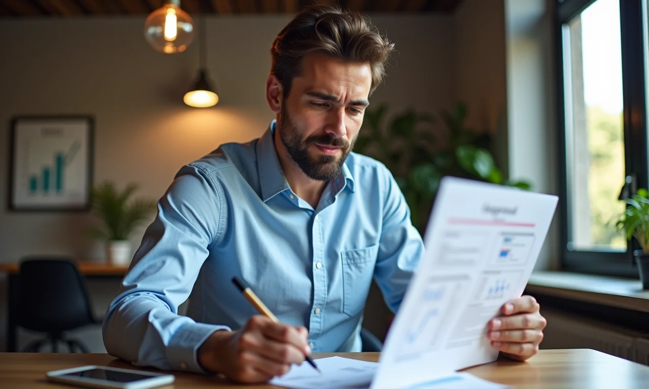 Investidor brasileiro tomando decisões de investimento com confiança após usar uma planilha para evitar a ancoragem.