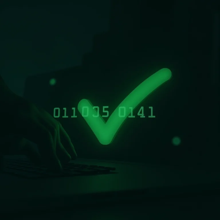Mão digitando senha forte em um laptop