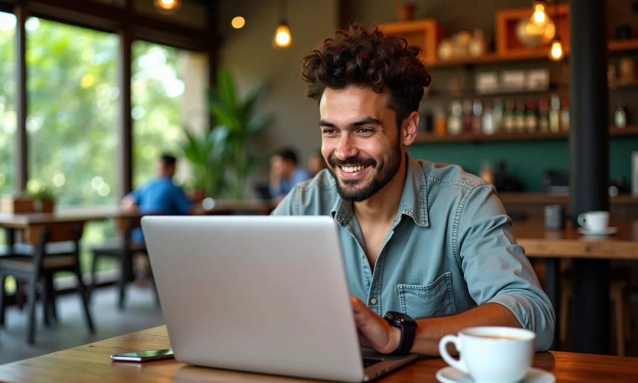 Nomad digital trabalhando em Bali para financiar viagem de volta ao mundo.