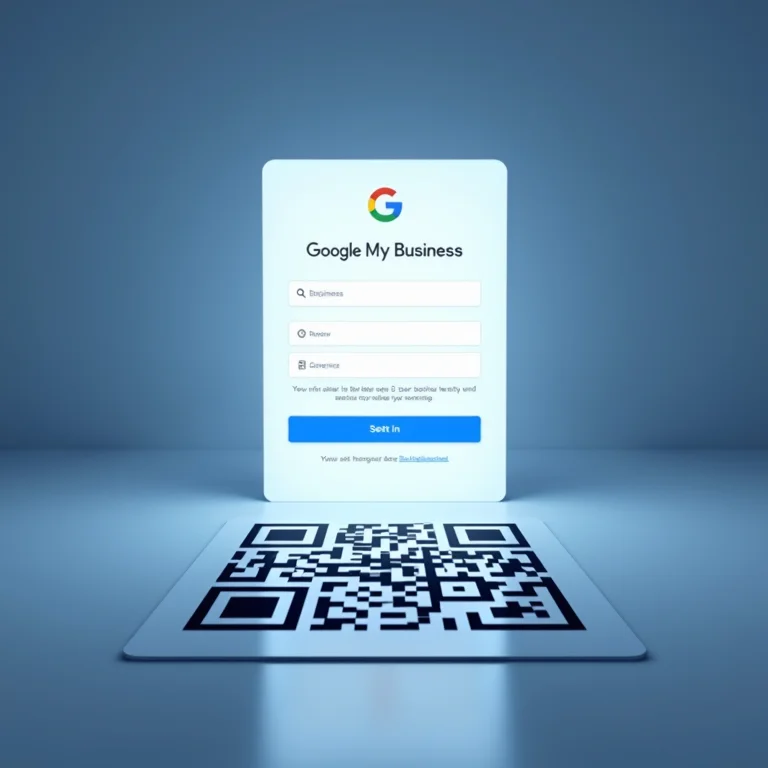 QR Code para gerar link do Google Meu Negócio