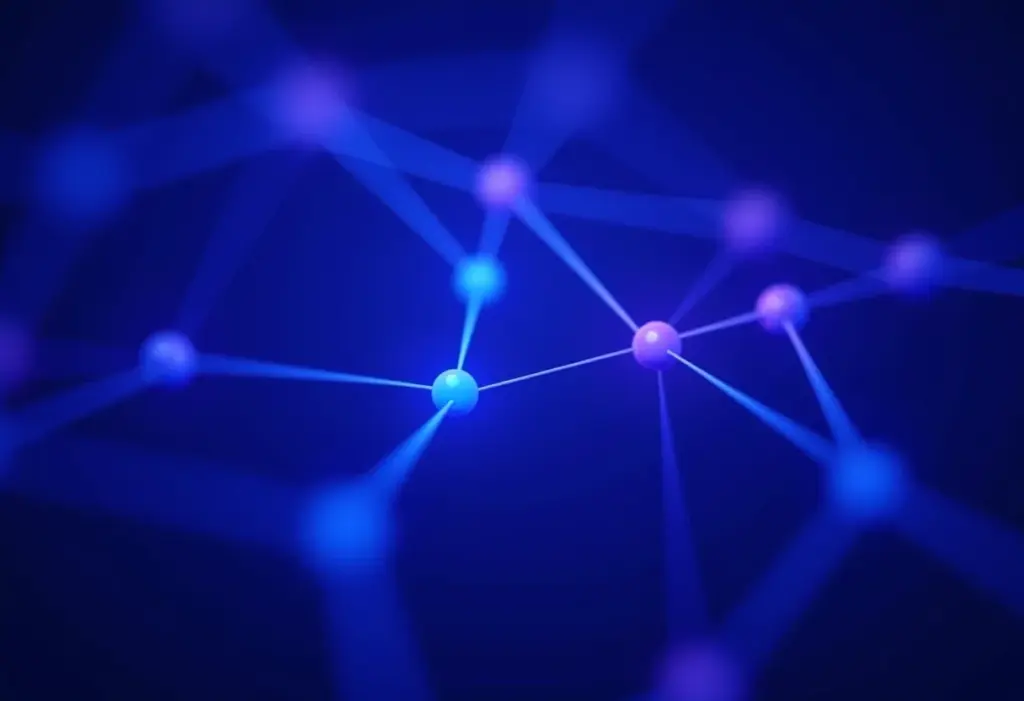 Rede neural representando investimentos em FIIs
