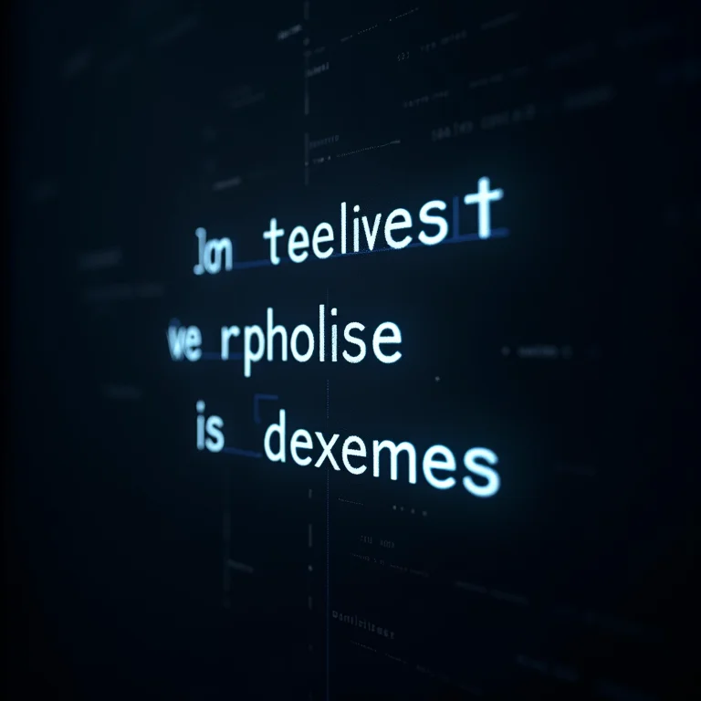 Representação visual da divisão de uma frase em seus lexemas constituintes para análise léxica.
