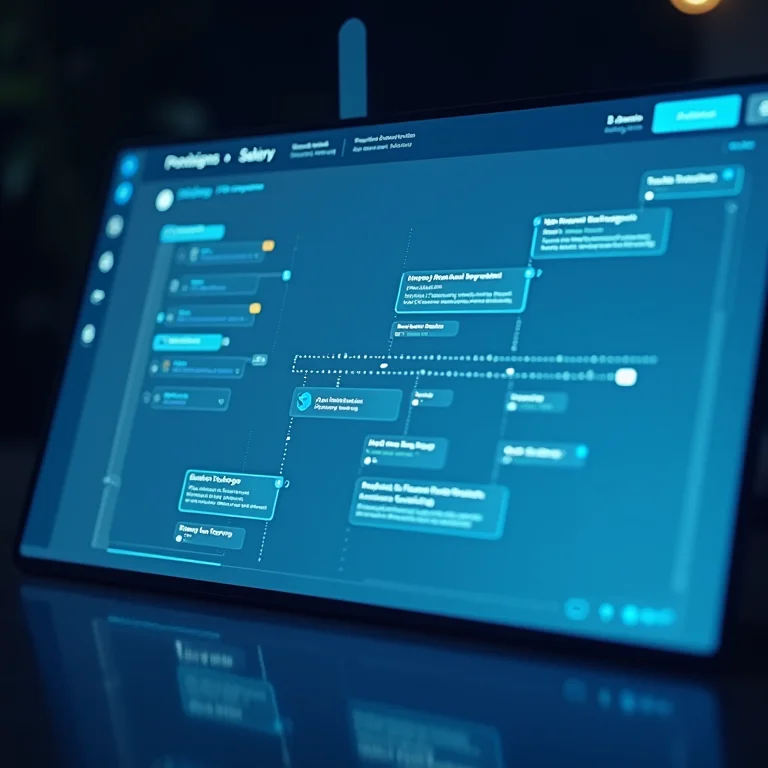 Software de gestão auxiliando na implementação do plano de cargos