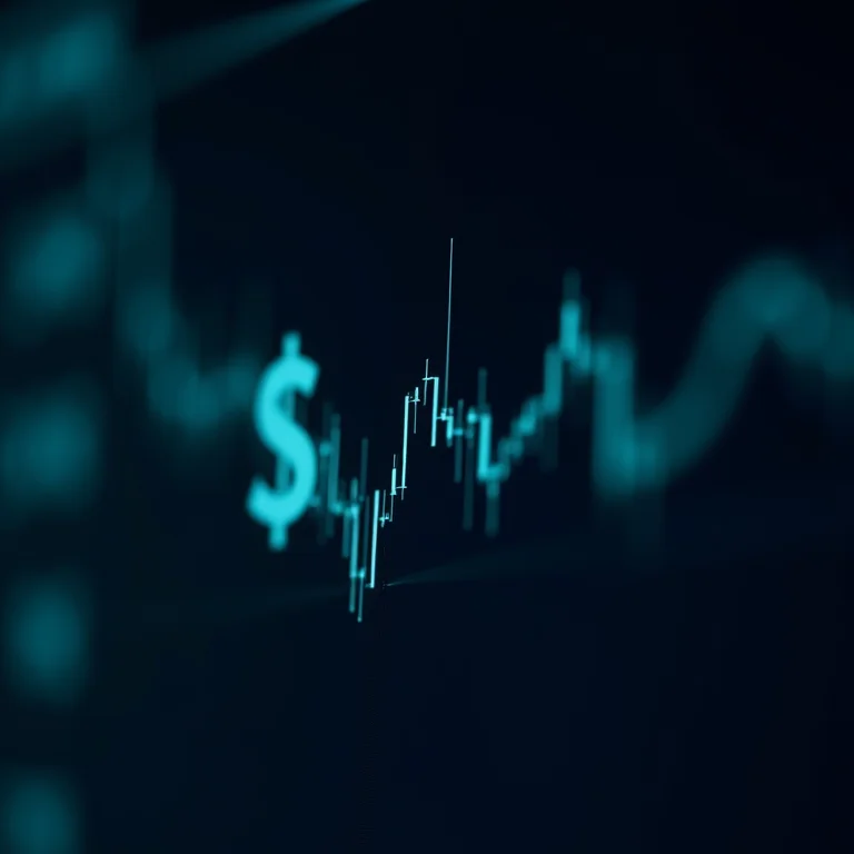 Tela digital mostrando as taxas de câmbio do dólar.
