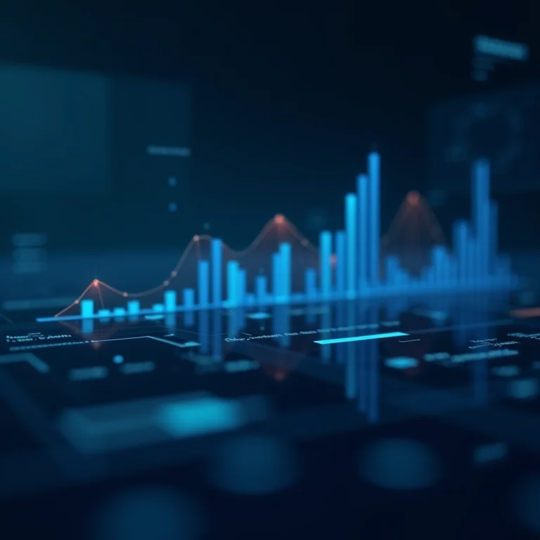 Visualização de dados mostrando a escalabilidade do big data no RH.
