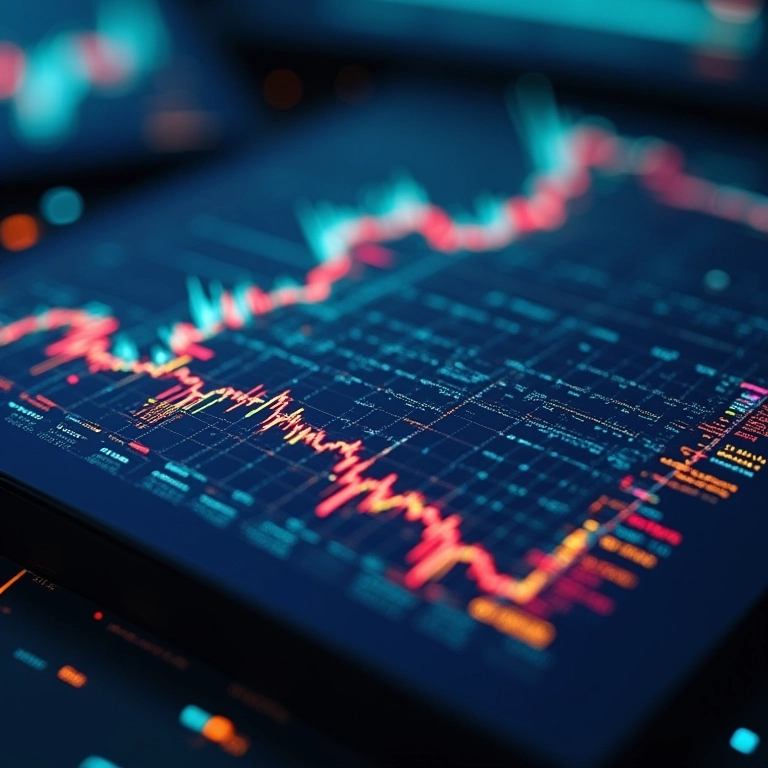 Visualização digital do Book de Ofertas da bolsa de valores brasileira, mostrando a profundidade do mercado.