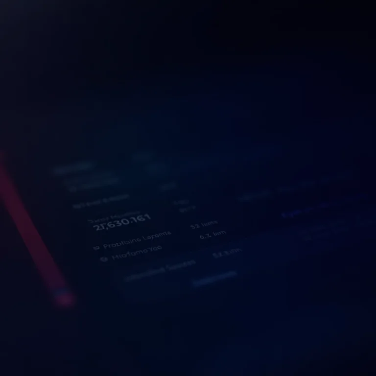 Dashboard digital mostrando opções de investimento e taxas