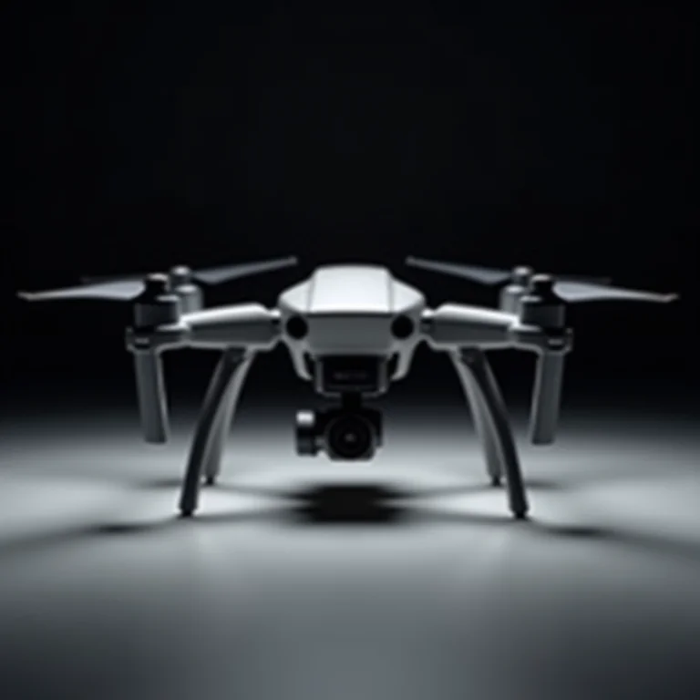 Drone sem registro e documentação.