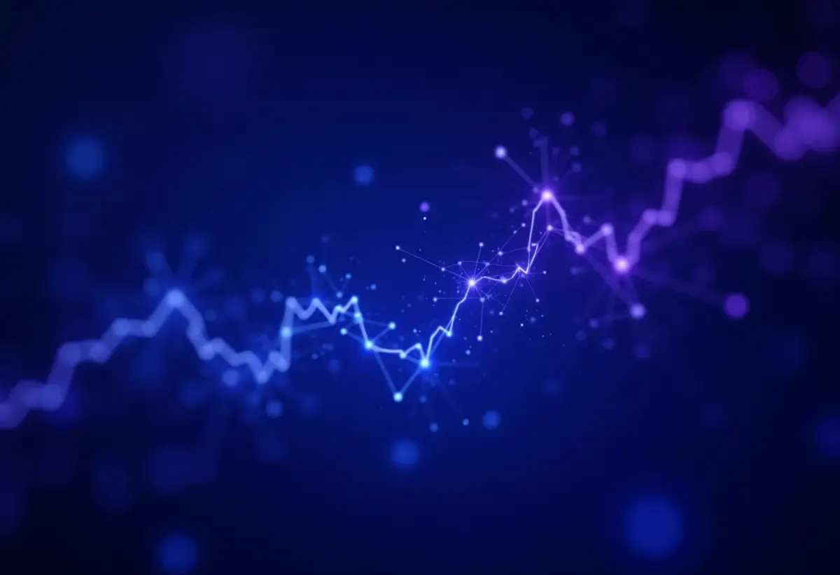 Mercado de Capitais: O guia completo para entender e investir Gráfico abstrato representando o mercado de capitais
