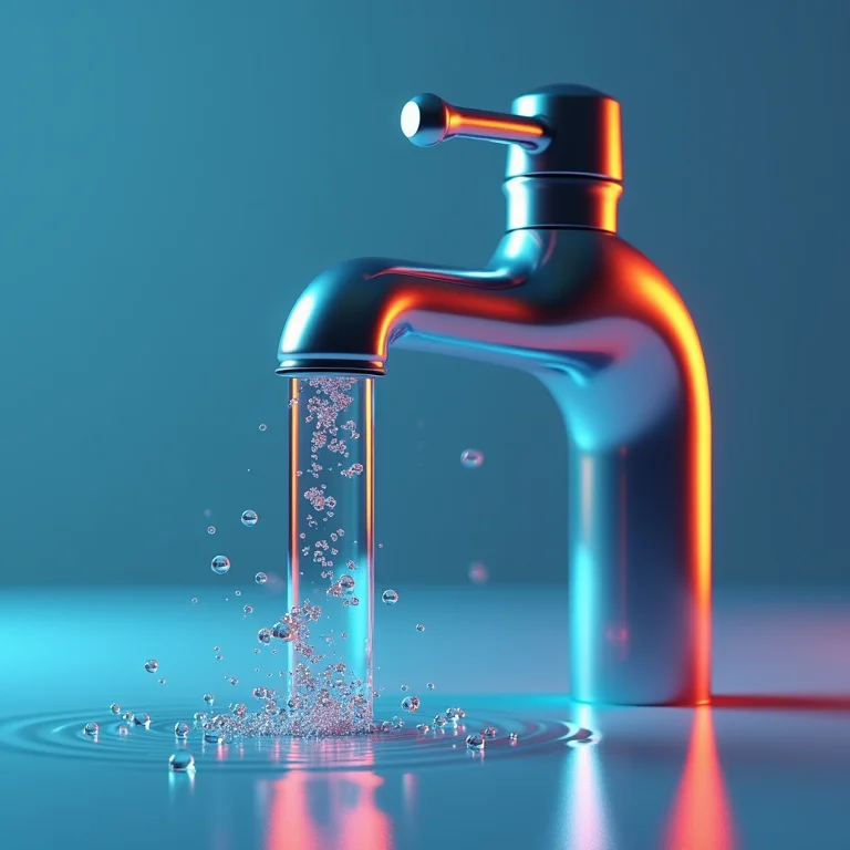 Ilustração do conceito de Link Juice como um fluxo digital