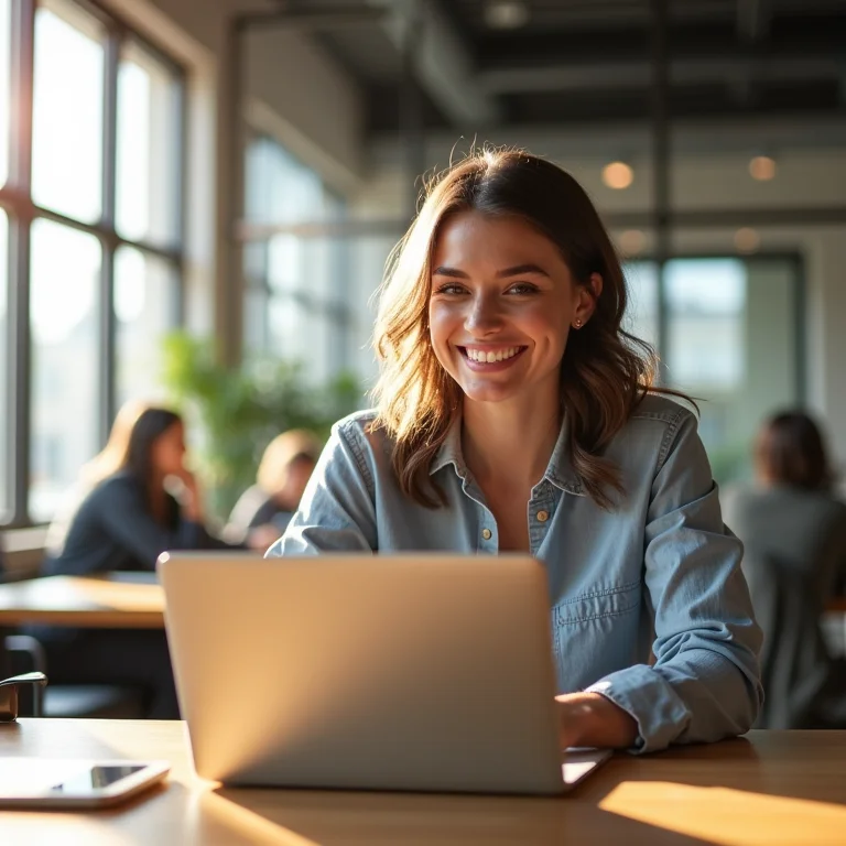 Jovem empreendedor abrindo MEI online