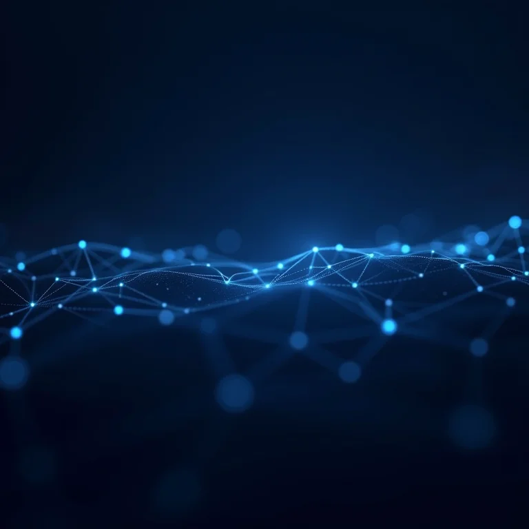 Nós de rede interconectados representando a definição formal de Vesting