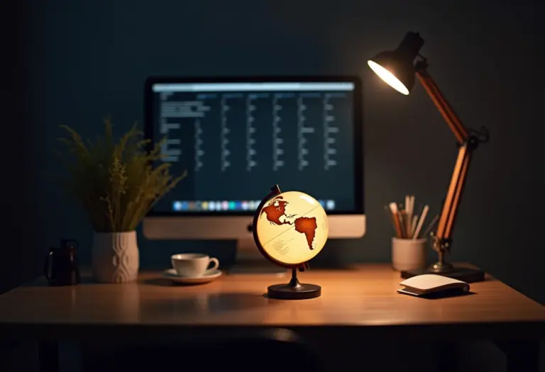 Planejamento de ano sabático com tecnologia moderna