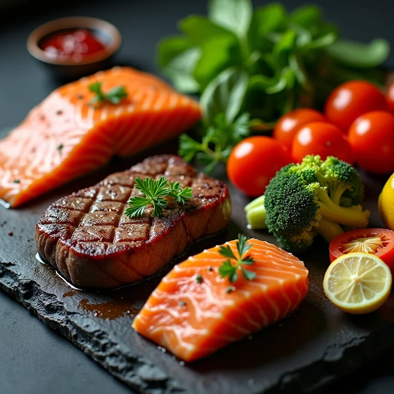 Pratos preparados com sous vide