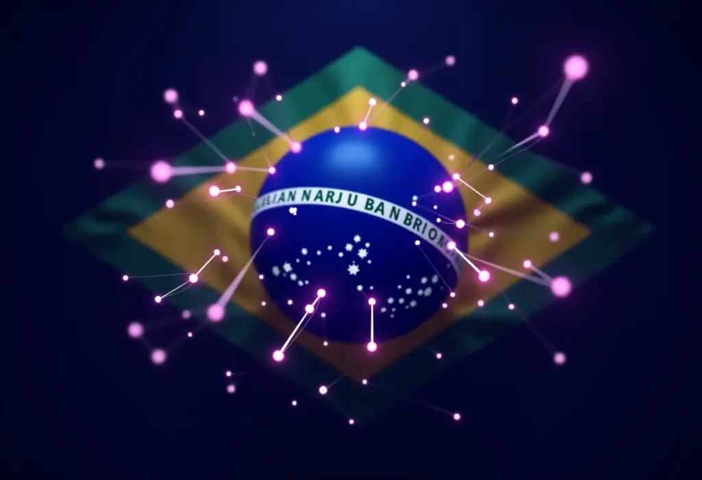 Real Digital: Representação abstrata da moeda digital brasileira