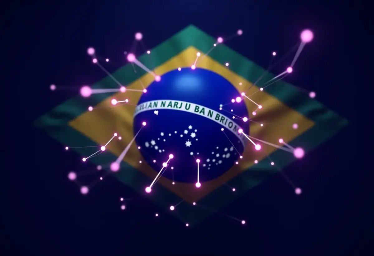 Real Digital: Representação abstrata da moeda digital brasileira