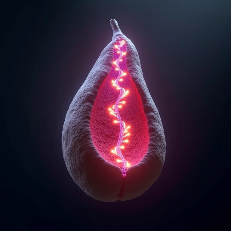 Semente geneticamente modificada com DNA brilhante