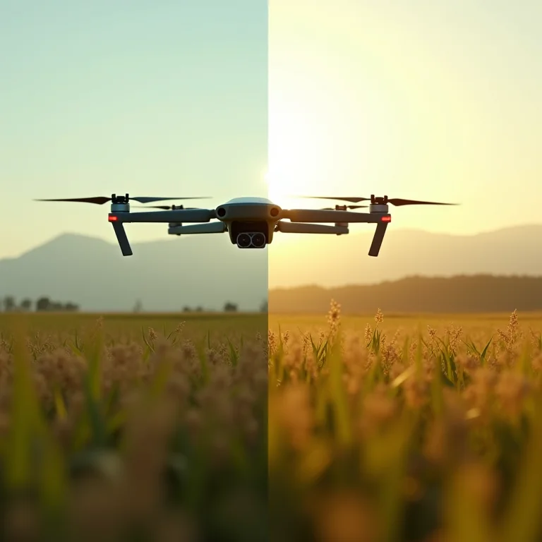 Tecnologia israelense de drones agrícolas sendo utilizada no Brasil.