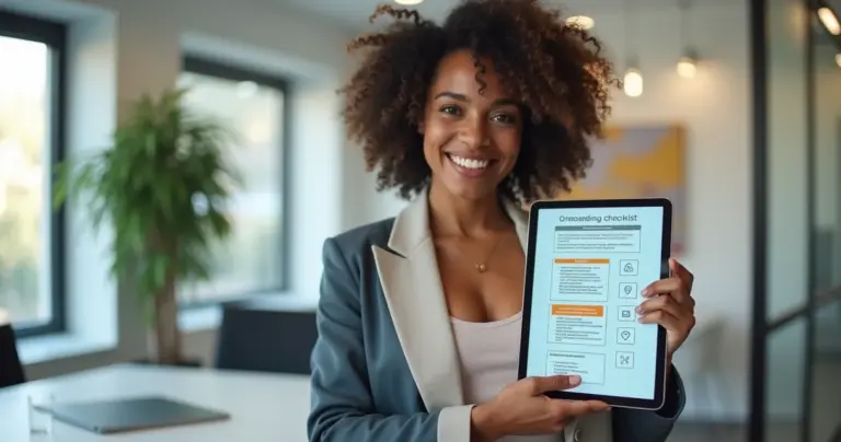 Checklist para onboarding de novos contratados que reduz turnover em 40%