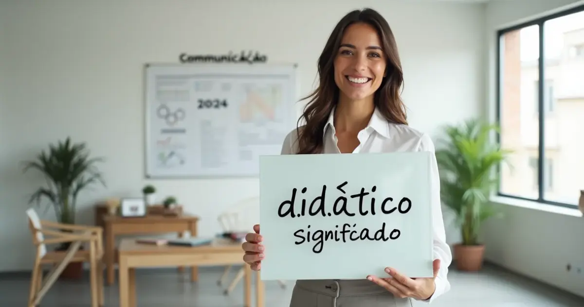 Didático significado: a técnica que transforma sua comunicação em 2026