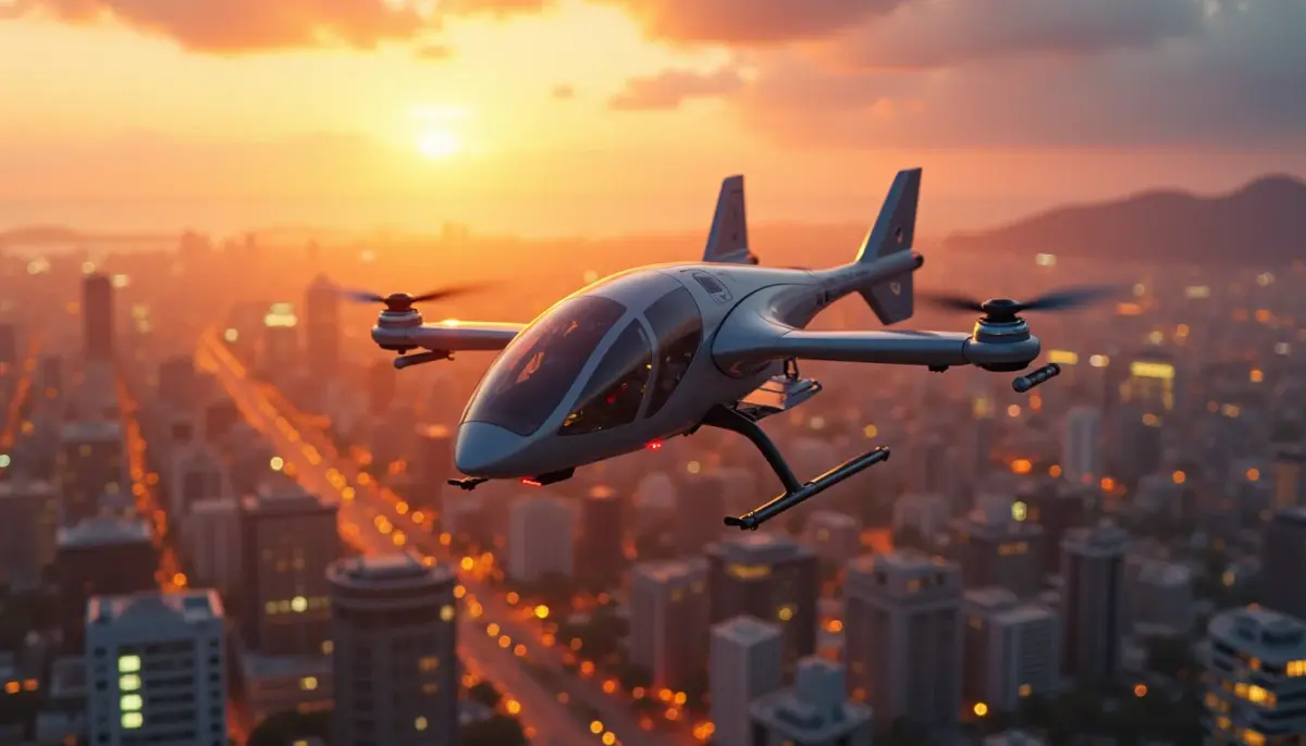 Táxis aéreos urbanos (eVTOL): o futuro da mobilidade [2026]