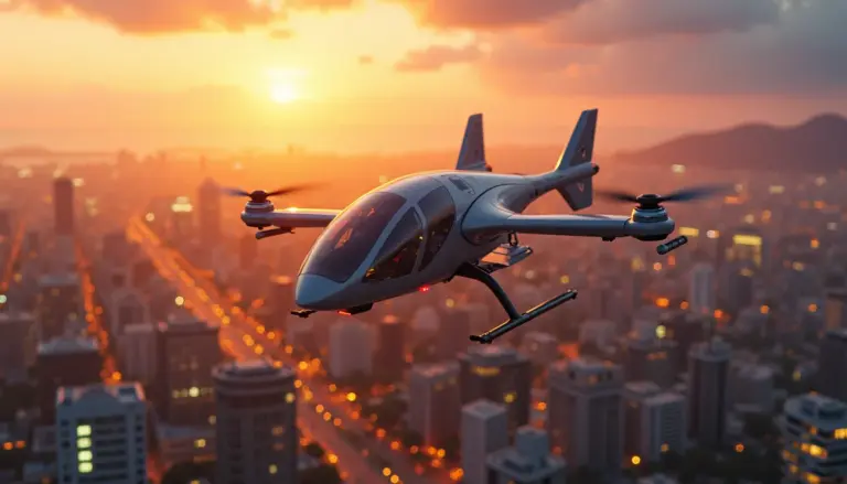 Táxis aéreos urbanos (eVTOL): o futuro da mobilidade [2026]