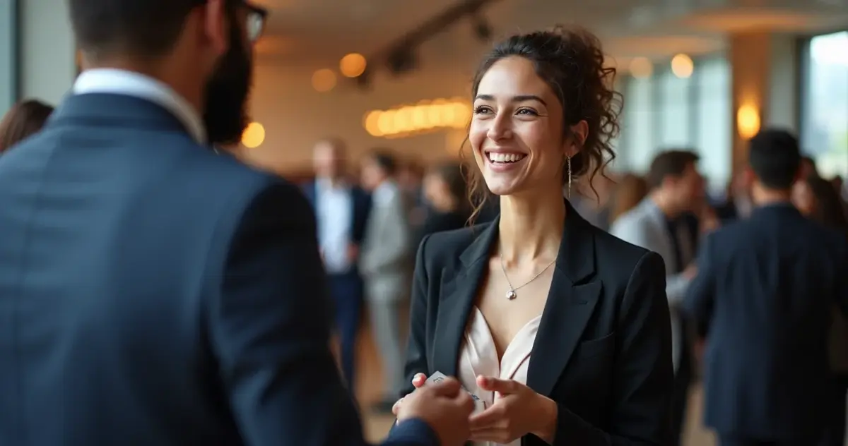 Como fazer networking em eventos e sair com negócios, não só cartões