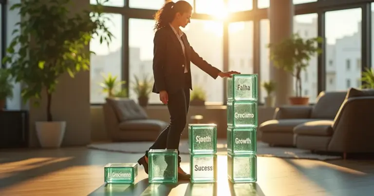 Mindset empreendedor de sucesso: a mentalidade que transforma falhas em degraus