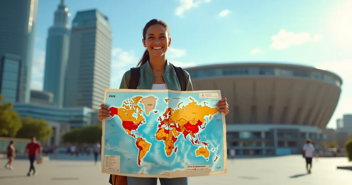 Onde vai ser a Copa do Mundo 2026: o mapa real para sua viagem nos 3 países Onde vai ser a Copa do Mundo 2026: o mapa real para sua viagem nos 3 países