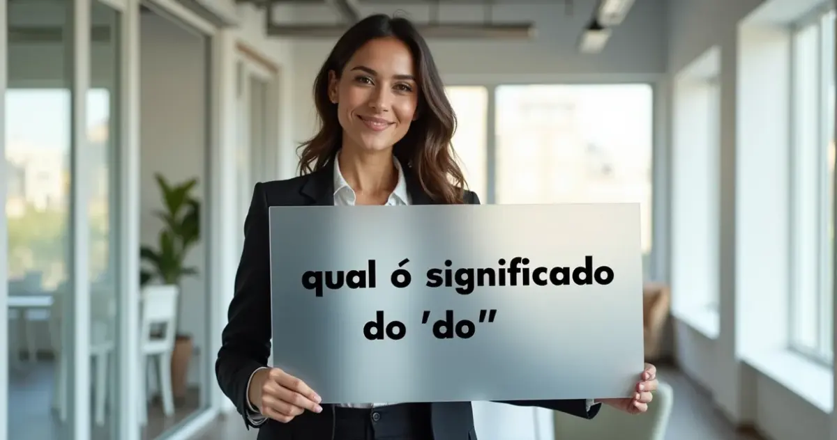 Qual o significado do 'do'? Pare de errar essa palavra agora