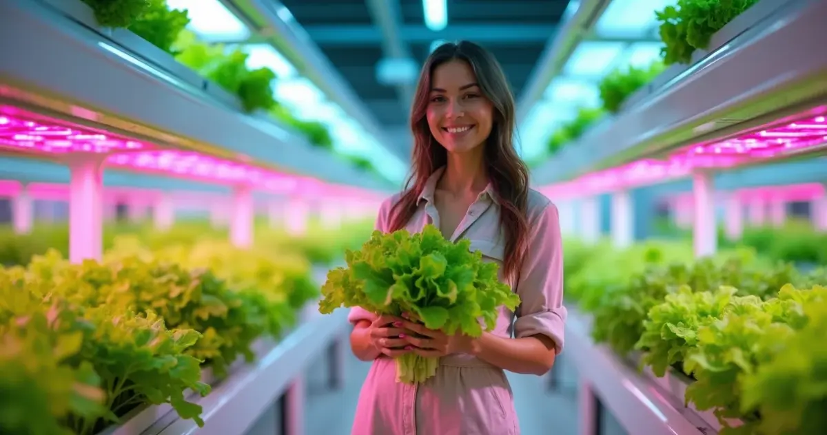 Tecnologia para hortas urbanas e cultivo interno: colha em 30 dias mesmo sem sol Tecnologia para hortas urbanas e cultivo interno: colha em 30 dias mesmo sem sol