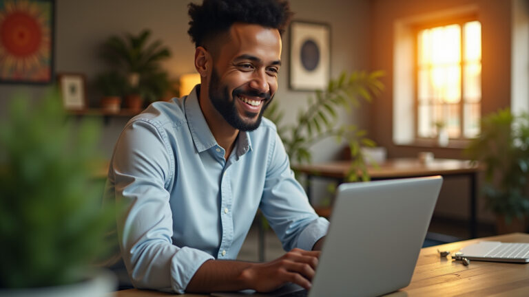 Criar site com IA ou contratar agência: qual a melhor opção em 2026? Empreendedor brasileiro decidindo entre criar site com IA ou agência.