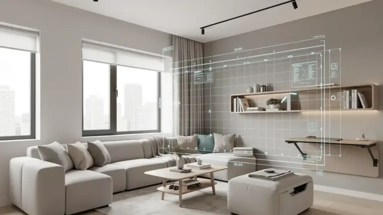 Regras de design para dispor móveis em espaço reduzido: otimize cada metro quadrado