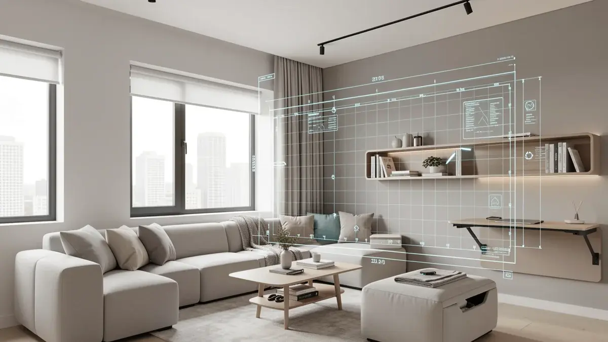 Regras de design para dispor móveis em espaço reduzido: otimize cada metro quadrado Regras de design para dispor móveis em espaço reduzido: otimize cada metro quadrado
